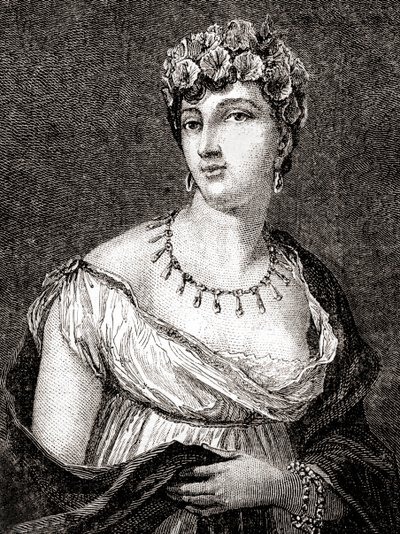 Thérèsa Cabarrus, Madame Tallien, from Histoire de la Revolution Française by Louis Blanc by French School