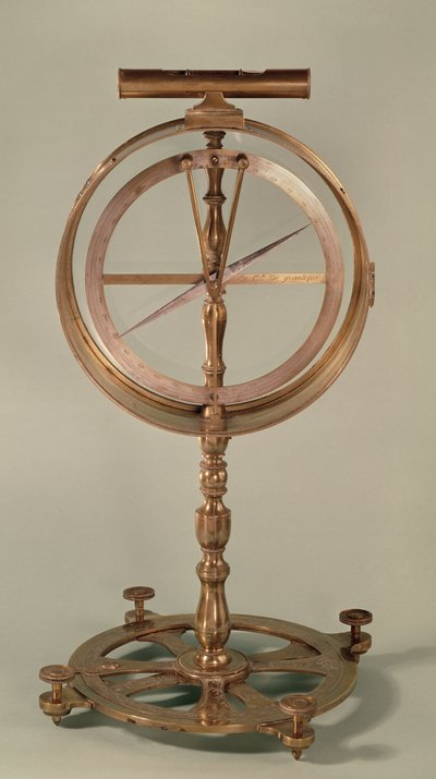 Tilting Compass belonging to Count Grandpre by French School