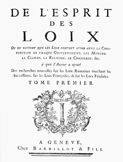 Title Page of De l