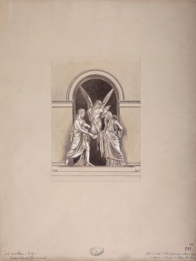 Tomb of Felix and Elisa Baciocchi, San Petronio Basilica, Bologna by French School