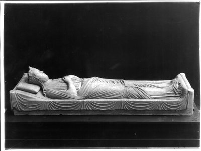 Tomb of Isabel of Angouleme, Queen of England and wife of King John by French School