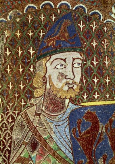 Tomb Plaque of Geoffrey Plantagenet by French School