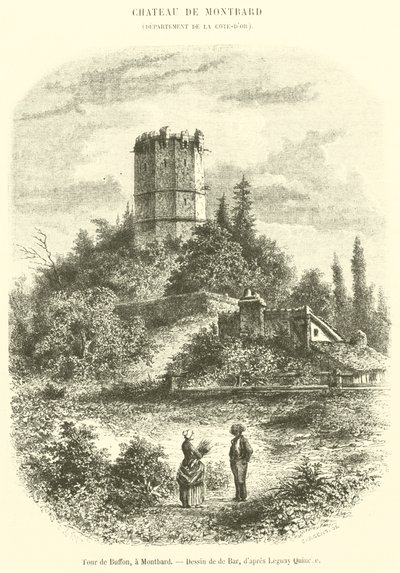 Buffon Tower, in Montbard by French School