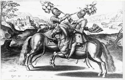 Tournament Scene between Henri IV and Antoine de Pluvinel by French School