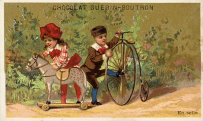Toy Horse and Toy Cycle by French School