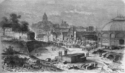 Transformations of Paris under the Second Empire, Paris Haussmannian: construction of Place d