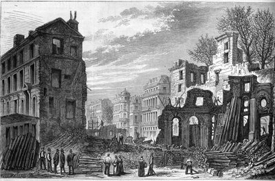 Transformations of Paris under the Second Empire: piercing the Boulevard Saint Germain by French School