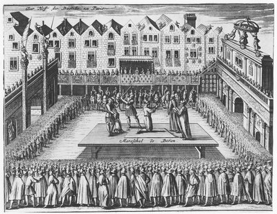 Trial and Execution of Charles de Gontaut, Duc de Biron by French School