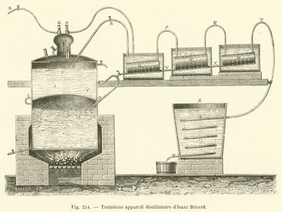 Third Distillation Apparatus of Isaac Berard by French School