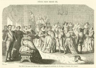 A Ball at the Court of Henry III by French School