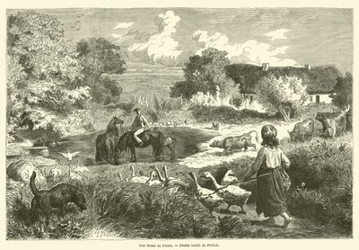 A farm in Fionie by French School