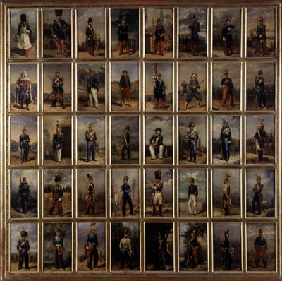 Uniform of the 1st and 2nd Empire by French School