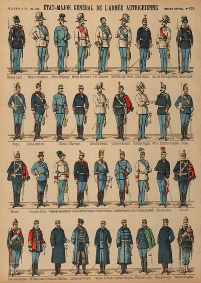 Uniforms of the Austro-Hungarian Army by French School
