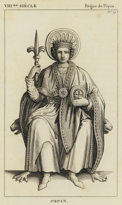 8th Century, Reign of Pepin, Pepin by French School