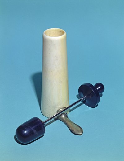 Vaginal speculum used by Antoine Jobert de Lamballe (1799-1867) by French School