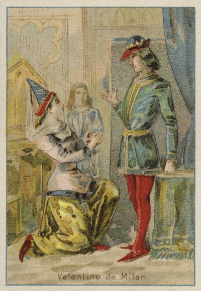 Valentine of Milan by French School