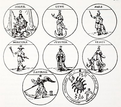 Various Types of Talismans by French School