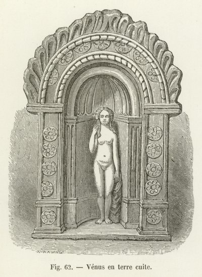 Terracotta Venus by French School