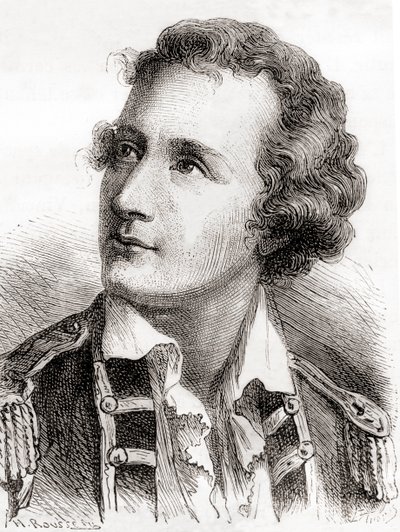 Vicenzo Lunardi, from Les Merveilles de la Science, published c.1870 by French School