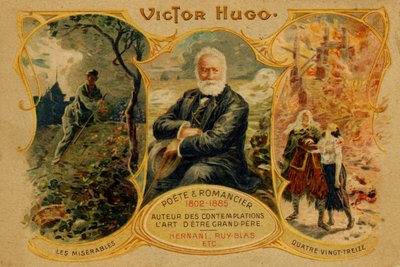 Victor Hugo, illustration from 