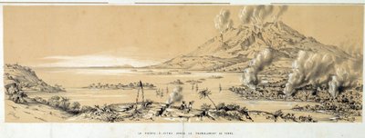 View of Pointe-a-Pitre After the Earthquake on February 8 by French School