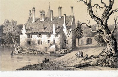 View of the Chateau de la Belliere (Cote d