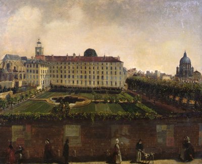 View of the Institut National des Jeunes Sourds, Paris by French School
