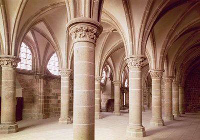 View of the Salle des Chevaliers, Formerly the Scriptorium by French School