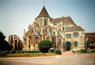 View of the Apse of the Cathedral of Notre-Dame by French School