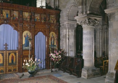 View of the Choir by French School