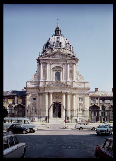 View of the Facade of Val-de-Grace by French School
