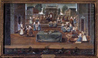 View of the House of Saint Cyr, a House of Education for Poor Noble Girls Created by Francoise d