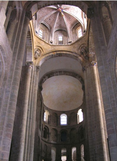 View of the nave, c.1050 by French School