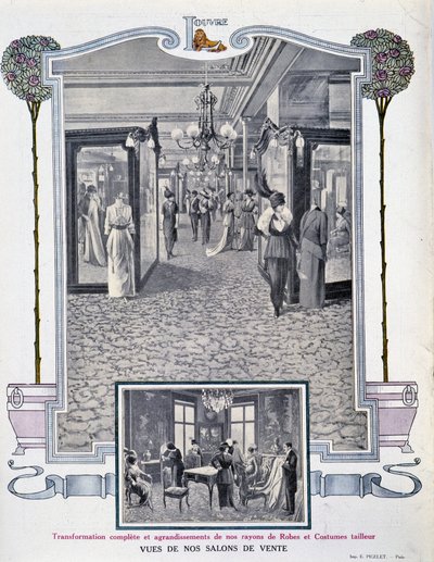 View of the sales fairs of the store 