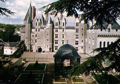 View of the West Facade of the Restored Chateau Built c.1465 for Jean Bourre, Minister to Louis XI of France by French School