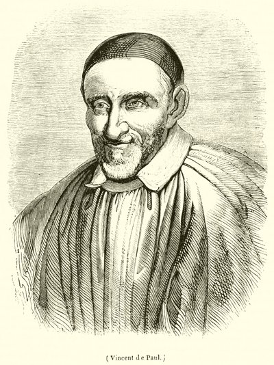 Vincent de Paul by French School