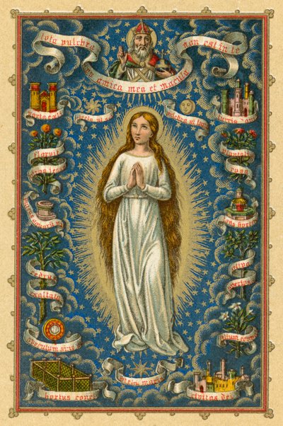 Immaculate Virgin by French School