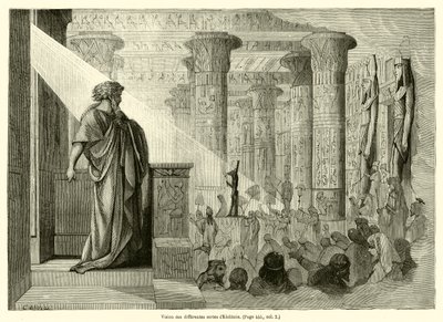 Vision of Different Kinds of Idolatry by French School