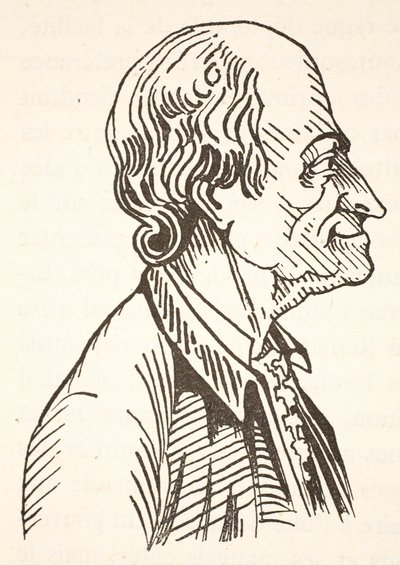Voltaire, illustration from Histoire de la Nation Francaise, Sciences, Volumes I & II by French School