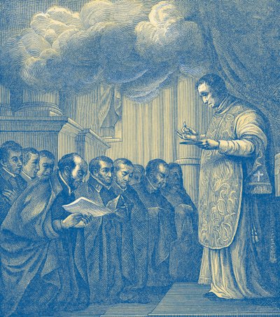 Vow of the First Companions of St Ignatius by French School