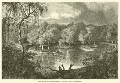 View of the Murray during high waters by French School