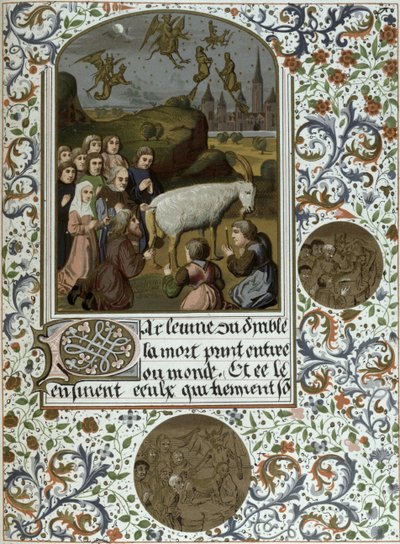 Waldensian Sabbath, facsimile copy of a manuscript, Paris, 19th century by French School