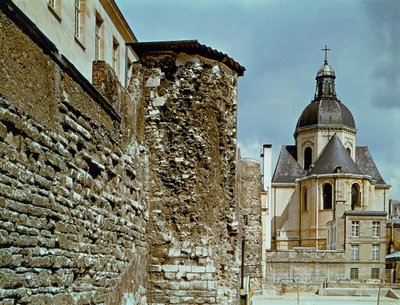 Wall of Philippe Auguste rue des Jardins Saint-Paul by French School