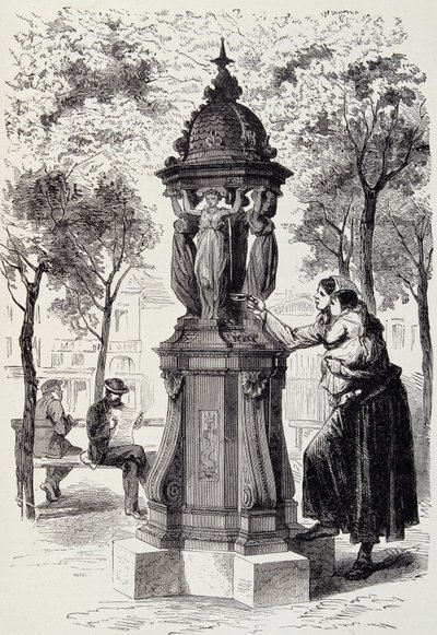 Wallace Fountain by French School