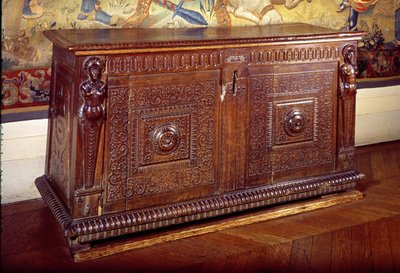 Walnut Sideboard, Lyonnais School by French School