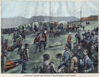 War of the Boers (South Africa) by French School