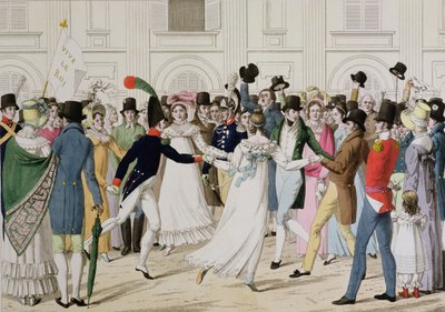 We have our Pere de Gand, celebration in the Tuilleries of Louis XVIII