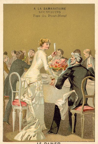 Wedding Dinner by French School