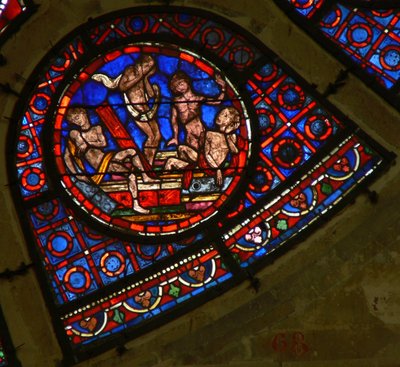 Scene from the Last Judgement: Souls Rising at the Sound of the Trumpet by French School