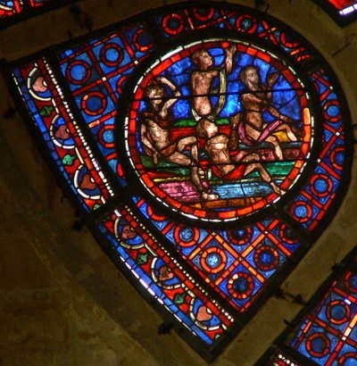 Scene from the Last Judgement: Souls Rising at the Sound of the Trumpet by French School